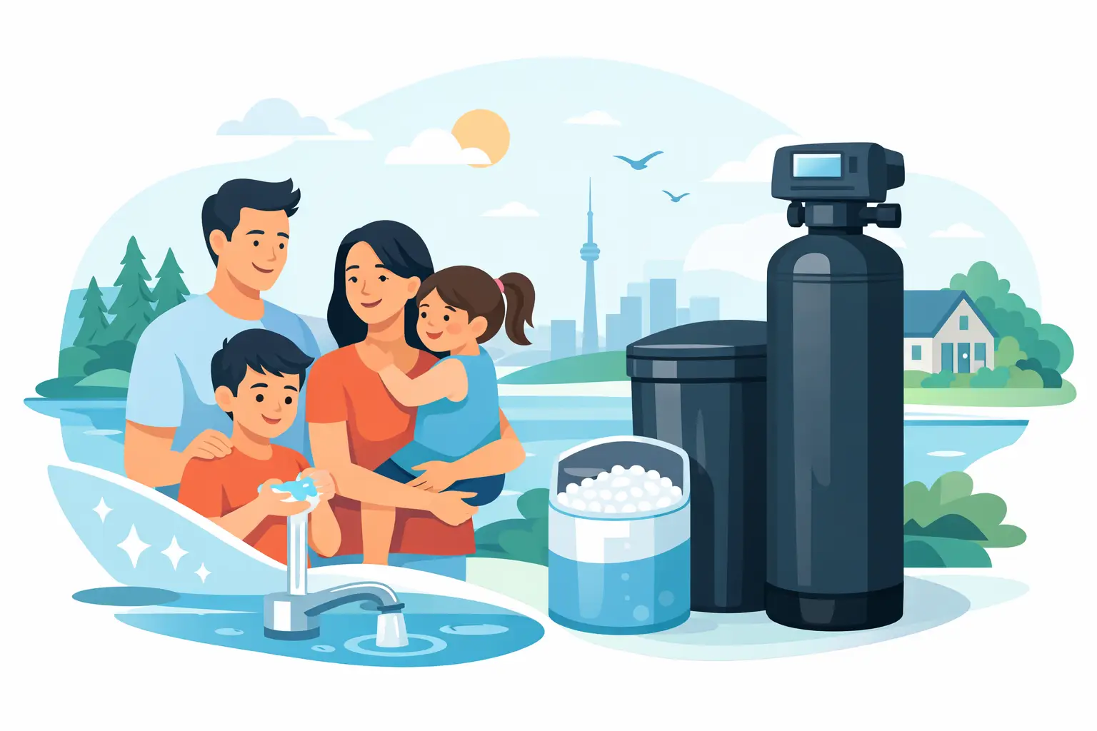 Best Water Softener for Families in Ontario