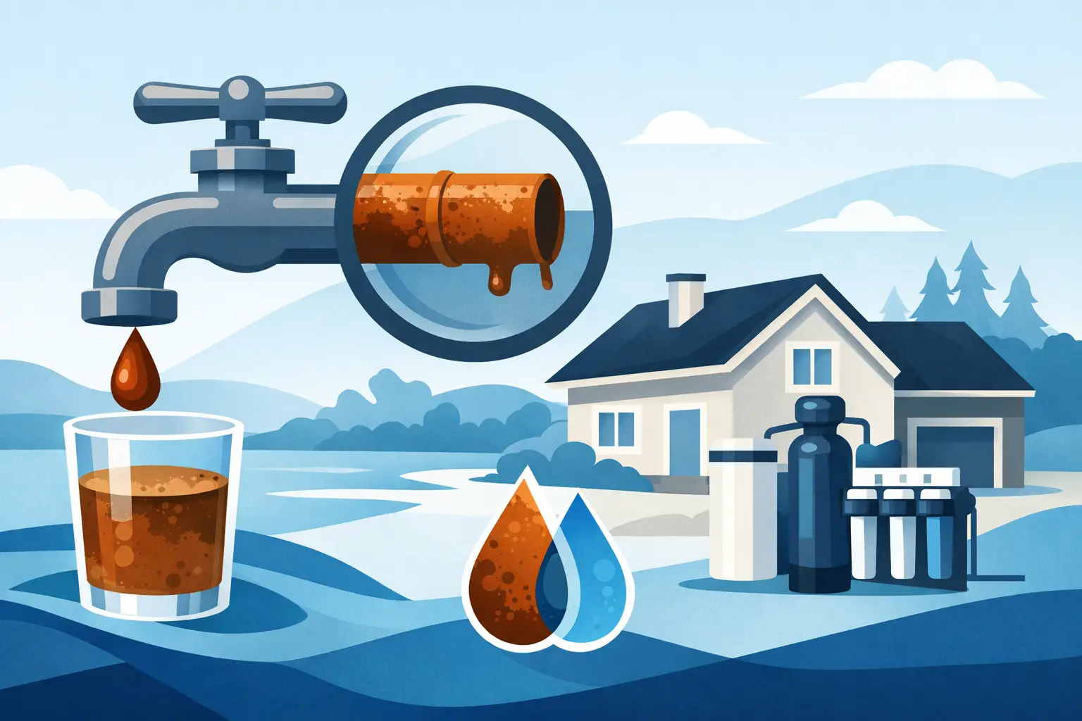 Best Solutions for Rusty Water in Ontario Homes