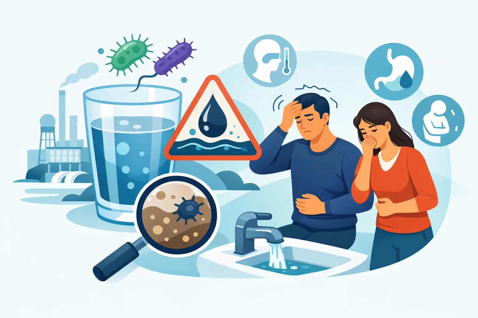 Drinking Water Contamination Symptoms to Watch