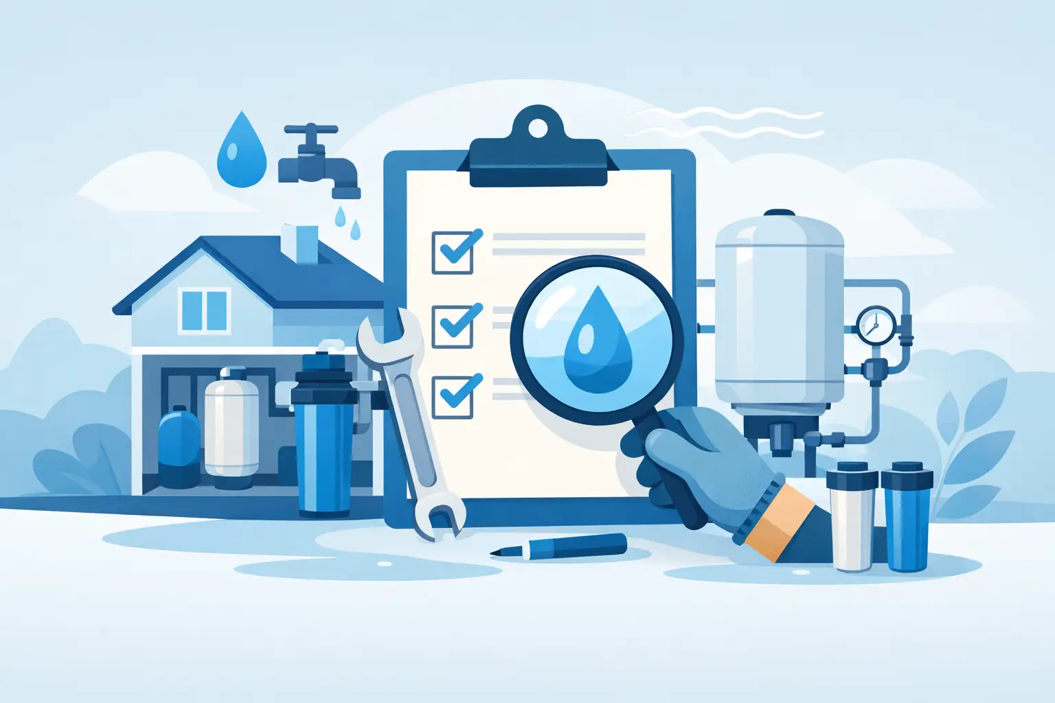 Home Water System Maintenance Checklist