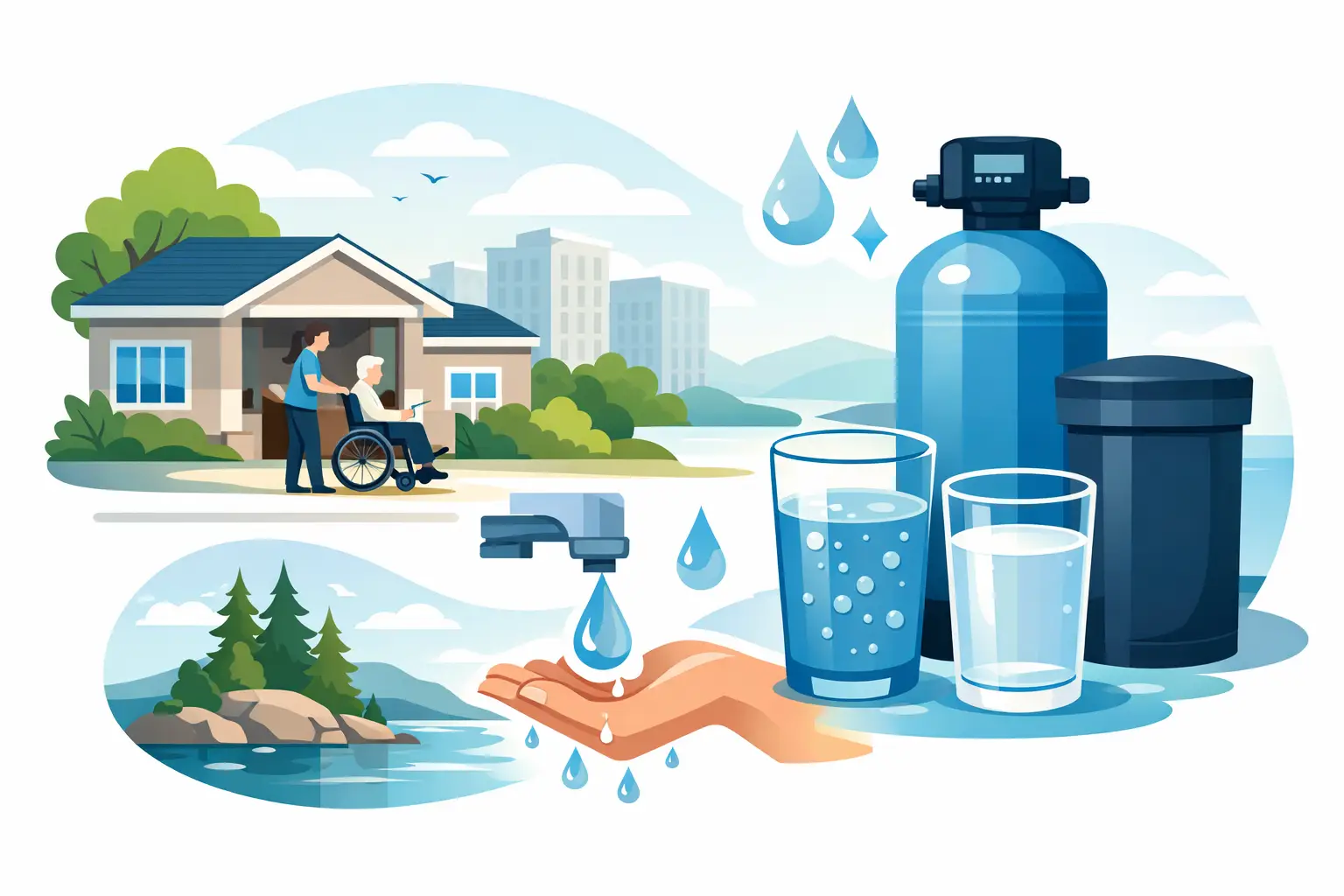 Nursing Home Water Softener Example for Ontario Care