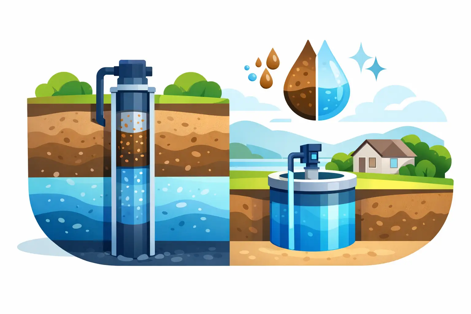 Tannin Removal From Water for Clearer Wells