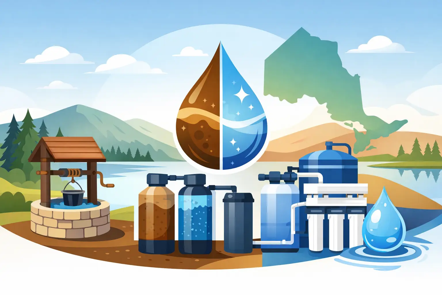Tannin Removal Water Treatment for Ontario Wells