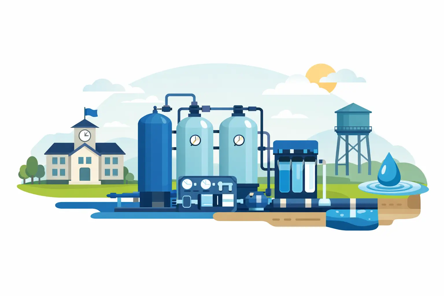 Water Treatment Systems for Schools That Last