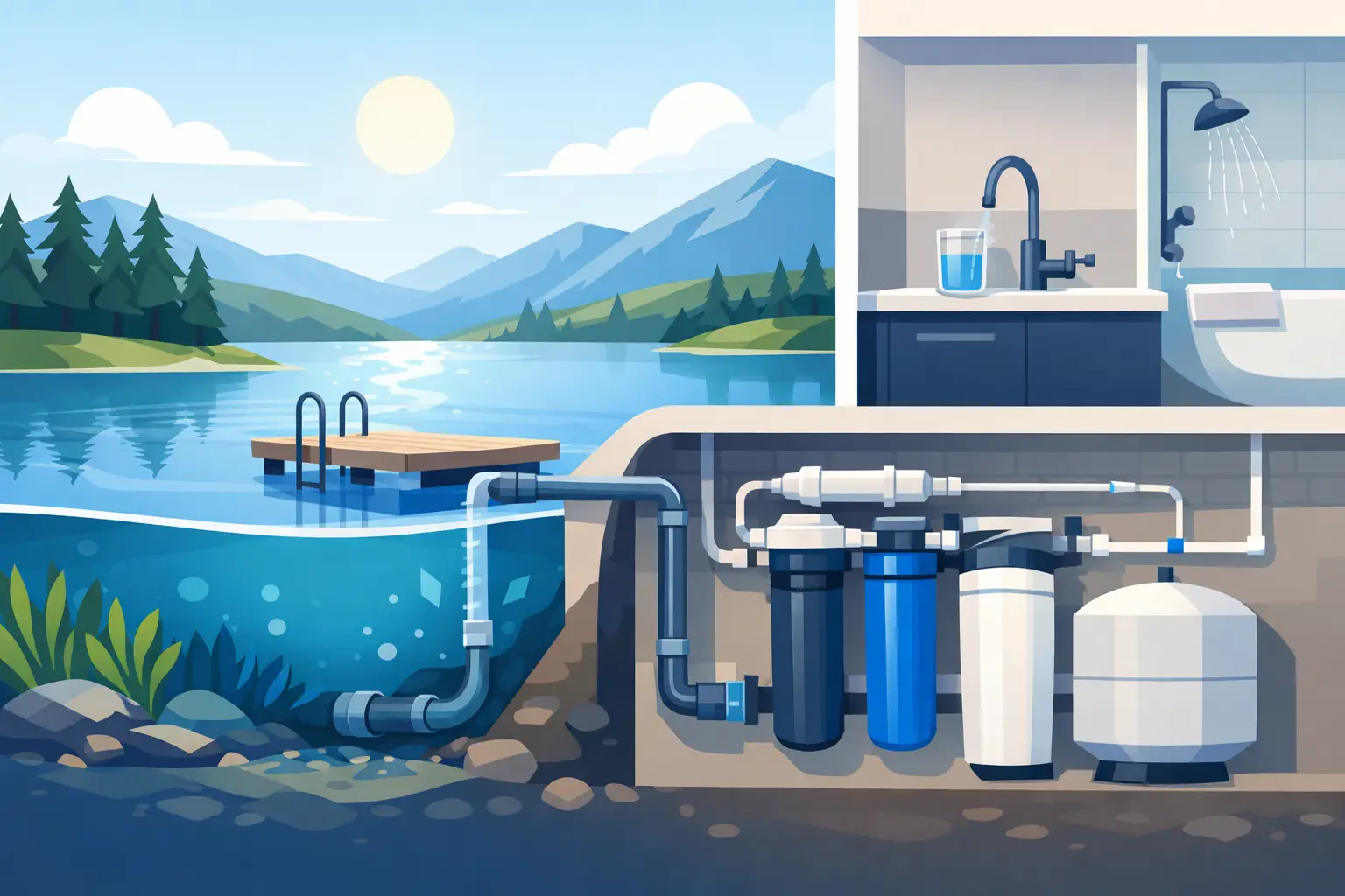 Lake Filtration for Safe, Reliable Water at Home