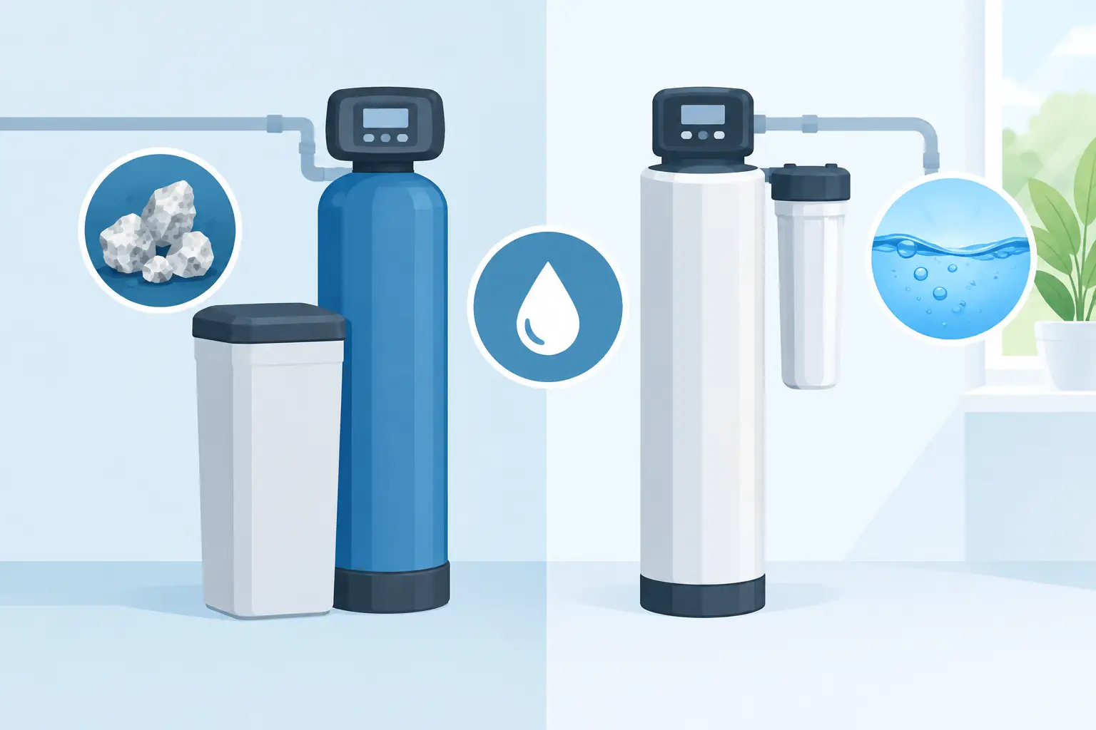 Water Softener Versus Conditioner Compared