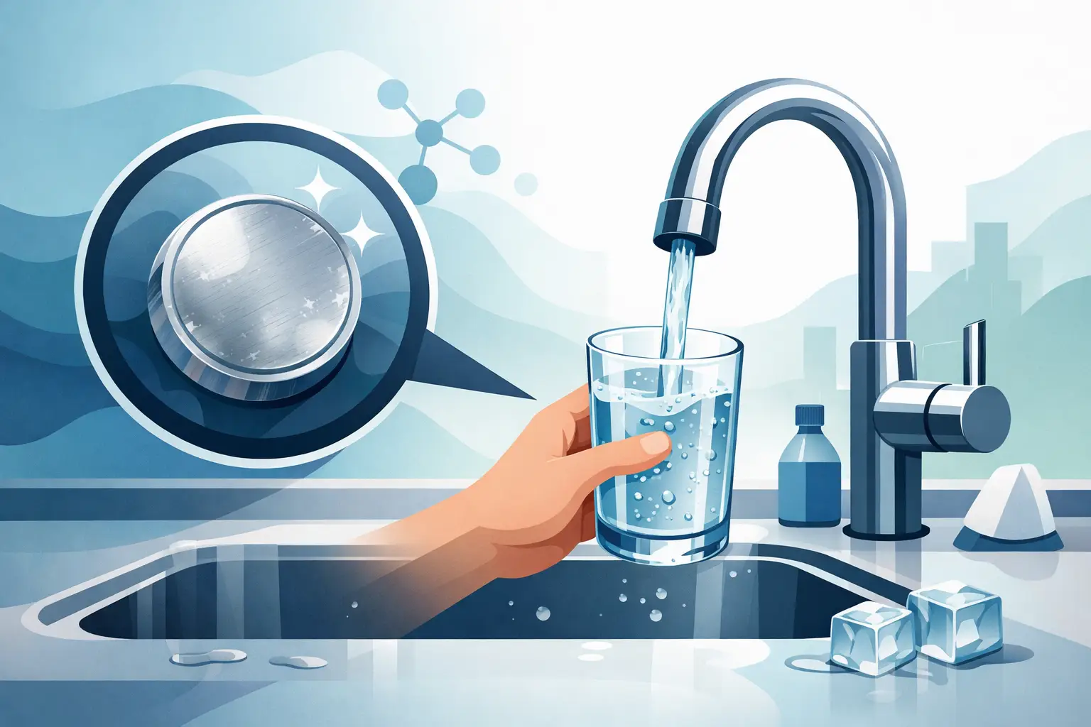 Why Tap Water Tastes Metallic and What to Do