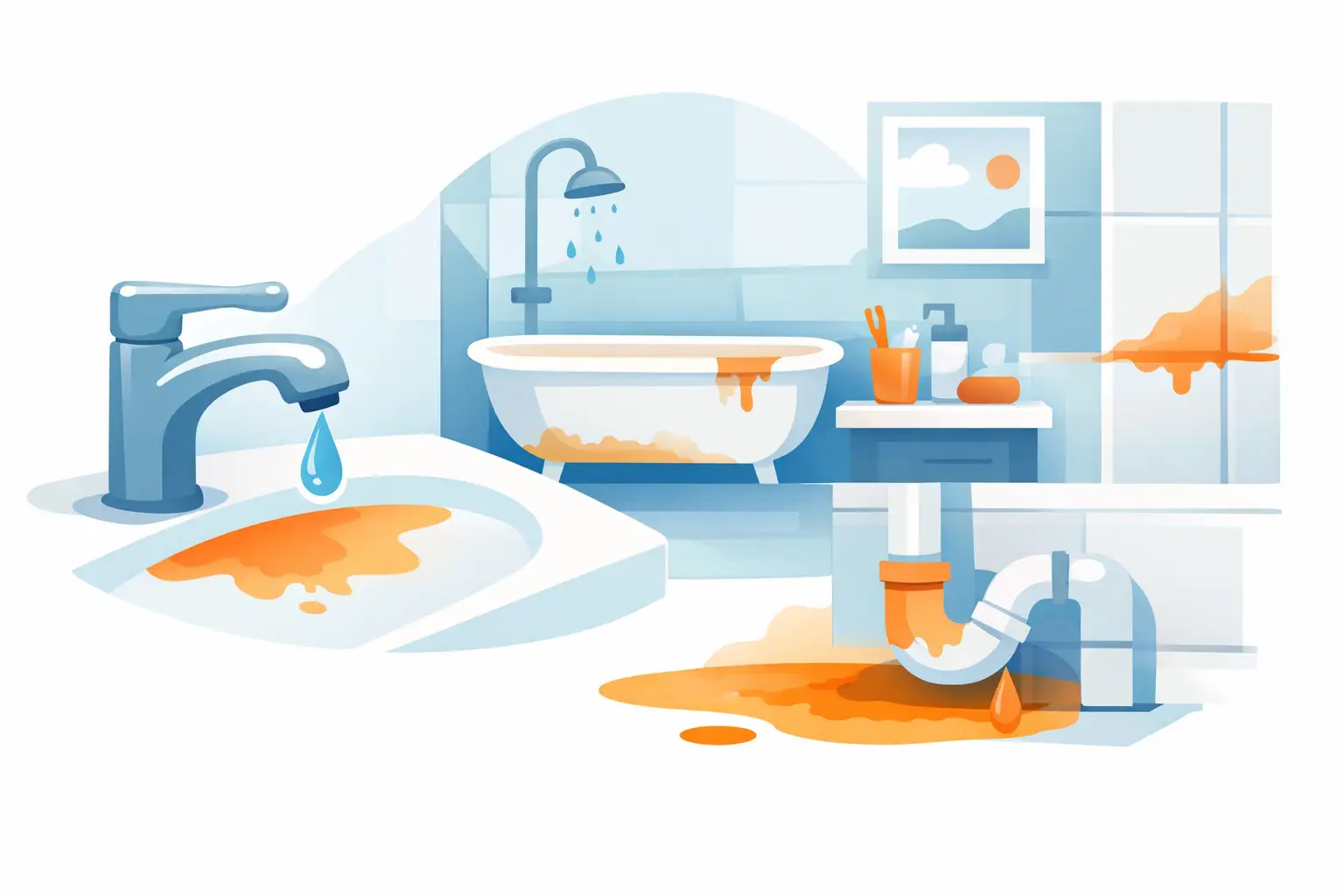 Why Water Leaves Orange Stains in Your Home