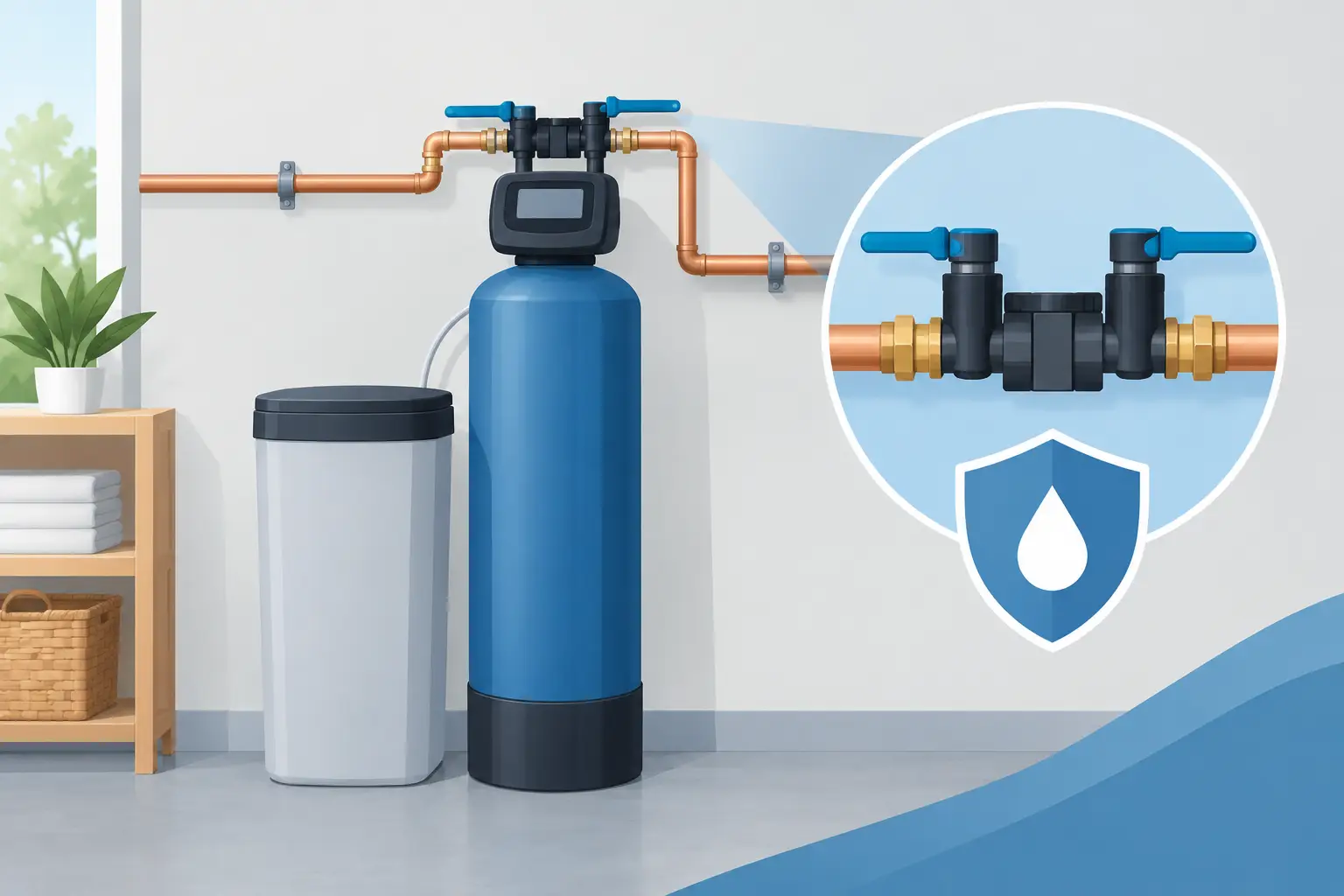 Softener Bypass Installation That Protects Plumbing